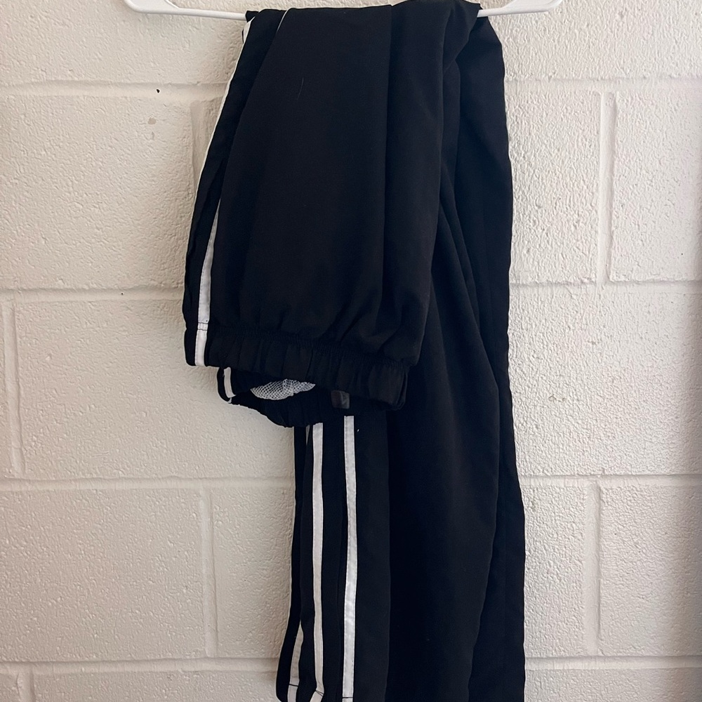 Three Hearts Black and White Mesh Pants